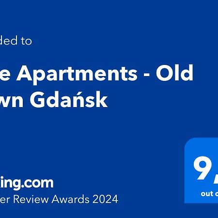 Arte Apartments - Old Town Danzig Exterior foto